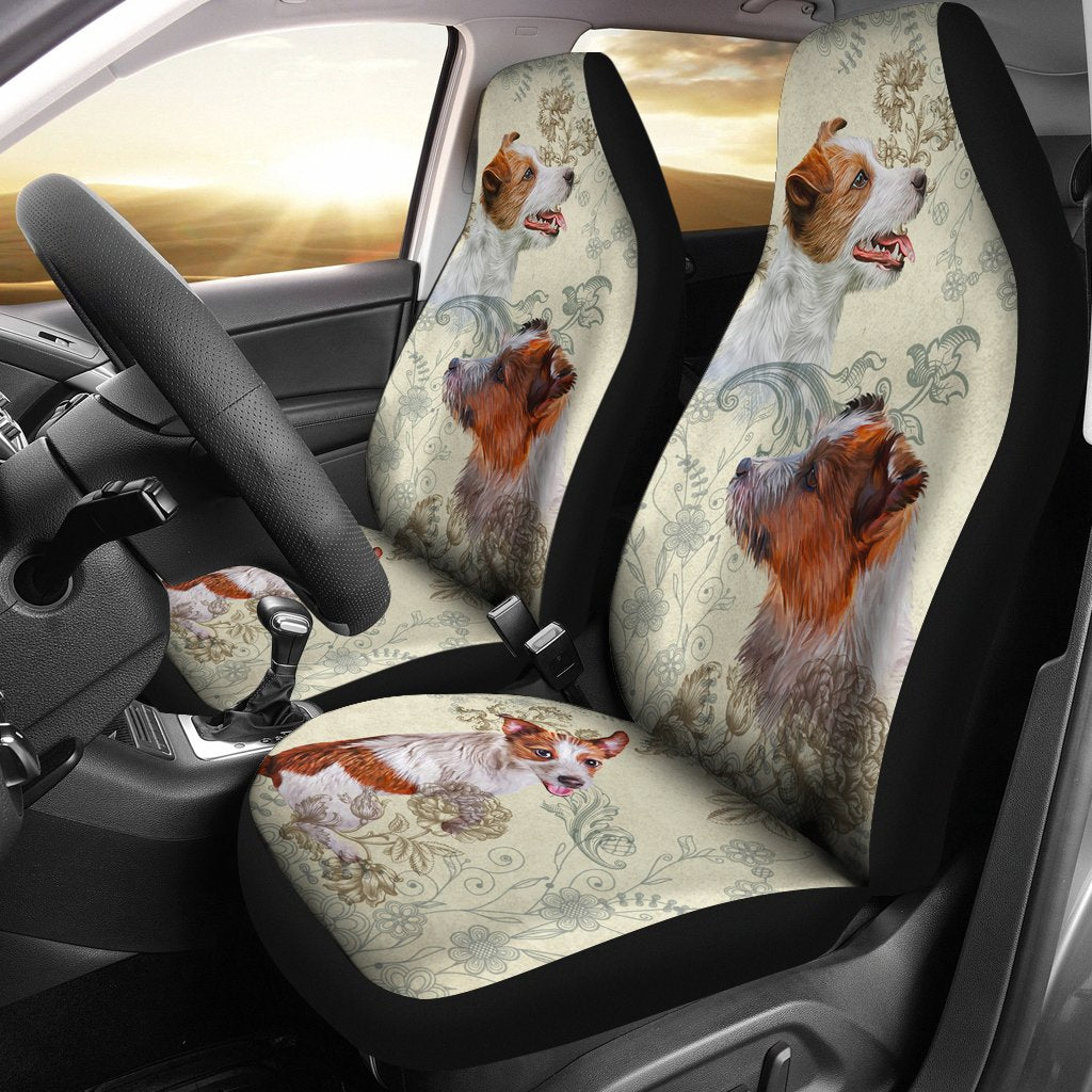 Jack Russell Terrier Universal Fit Car Seat Covers-grizzshop