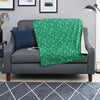 Jade Paisley Bandana Print Blanket-grizzshop