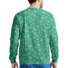 Jade Paisley Bandana Print Men's Sweatshirt-grizzshop