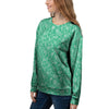 Jade Paisley Bandana Print Women's Sweatshirt-grizzshop