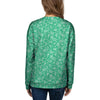 Jade Paisley Bandana Print Women's Sweatshirt-grizzshop