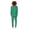 Jade Paw Print Women's Pajamas-grizzshop