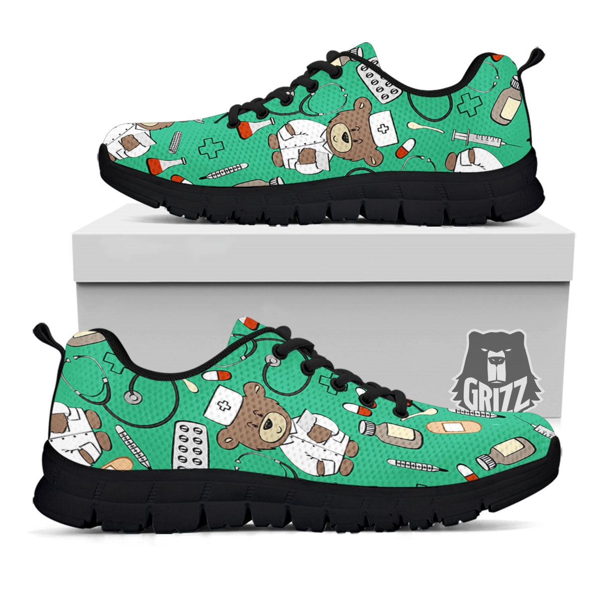 Jade Teddy Bear Nurse - Sneakers-grizzshop