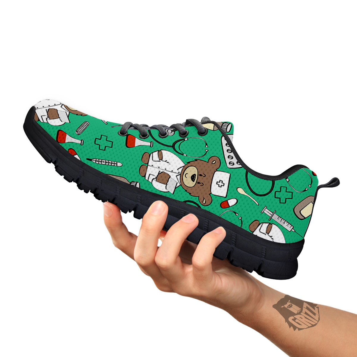 Jade Teddy Bear Nurse - Sneakers-grizzshop