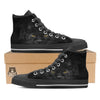 Jaguar Black Print Black High Top Shoes-grizzshop