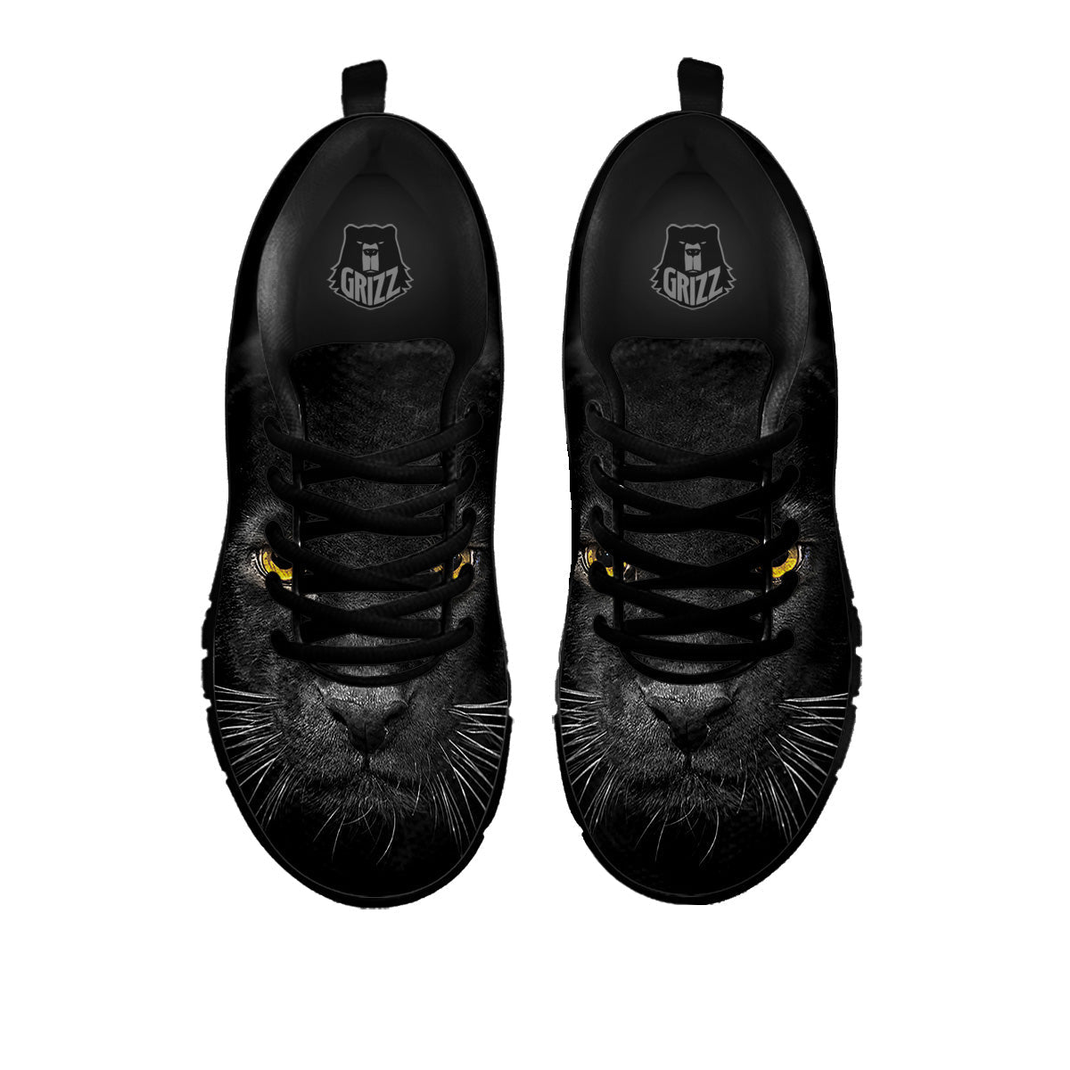 Jaguar Black Print Black Sneaker-grizzshop