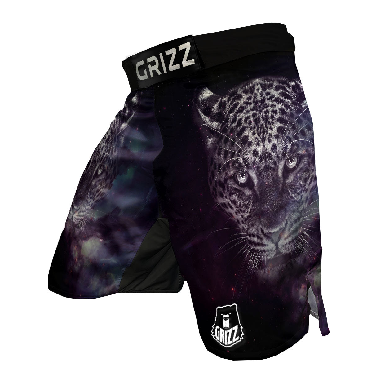Jaguar Galaxy Print MMA Shorts-grizzshop