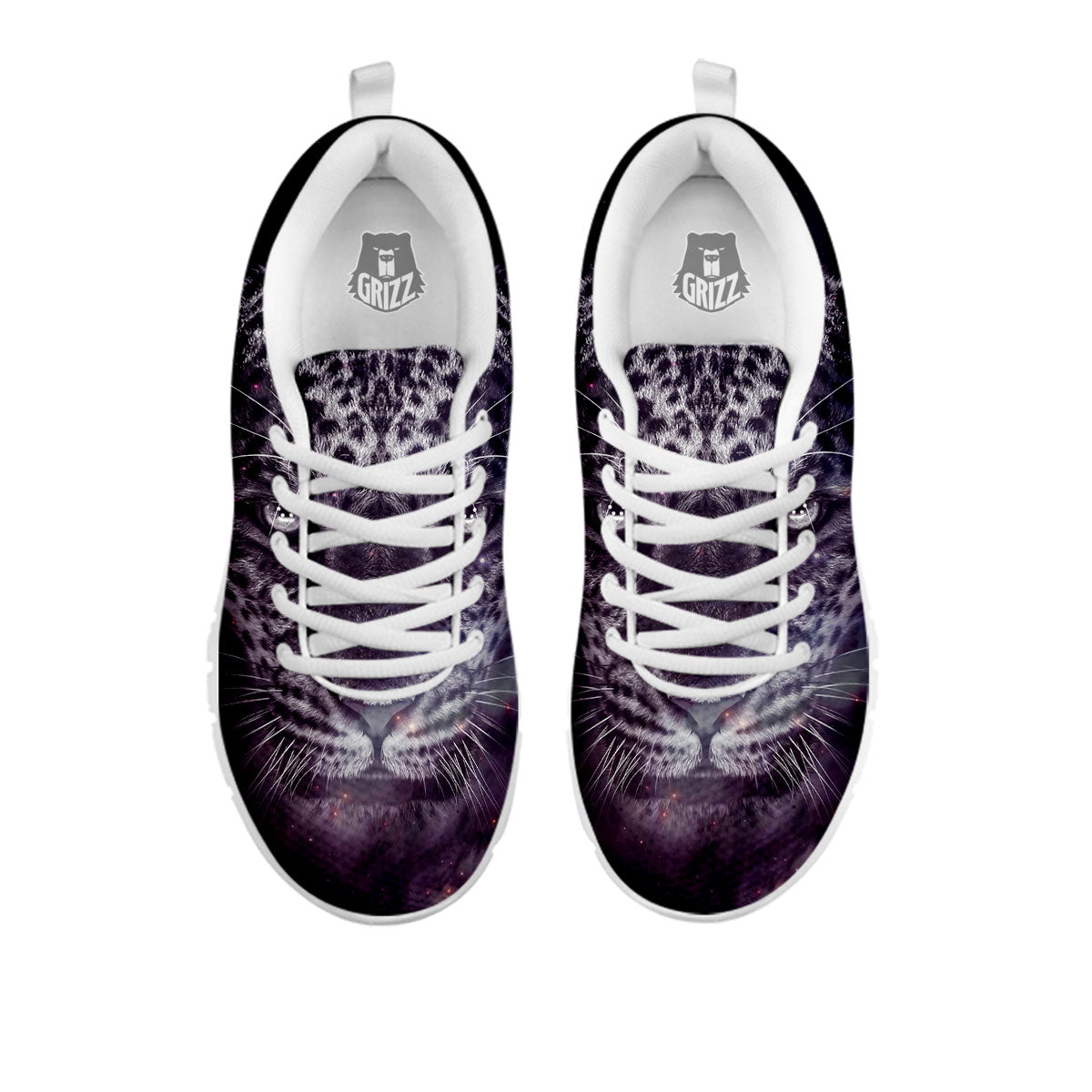 Jaguar Galaxy Print White Sneaker-grizzshop