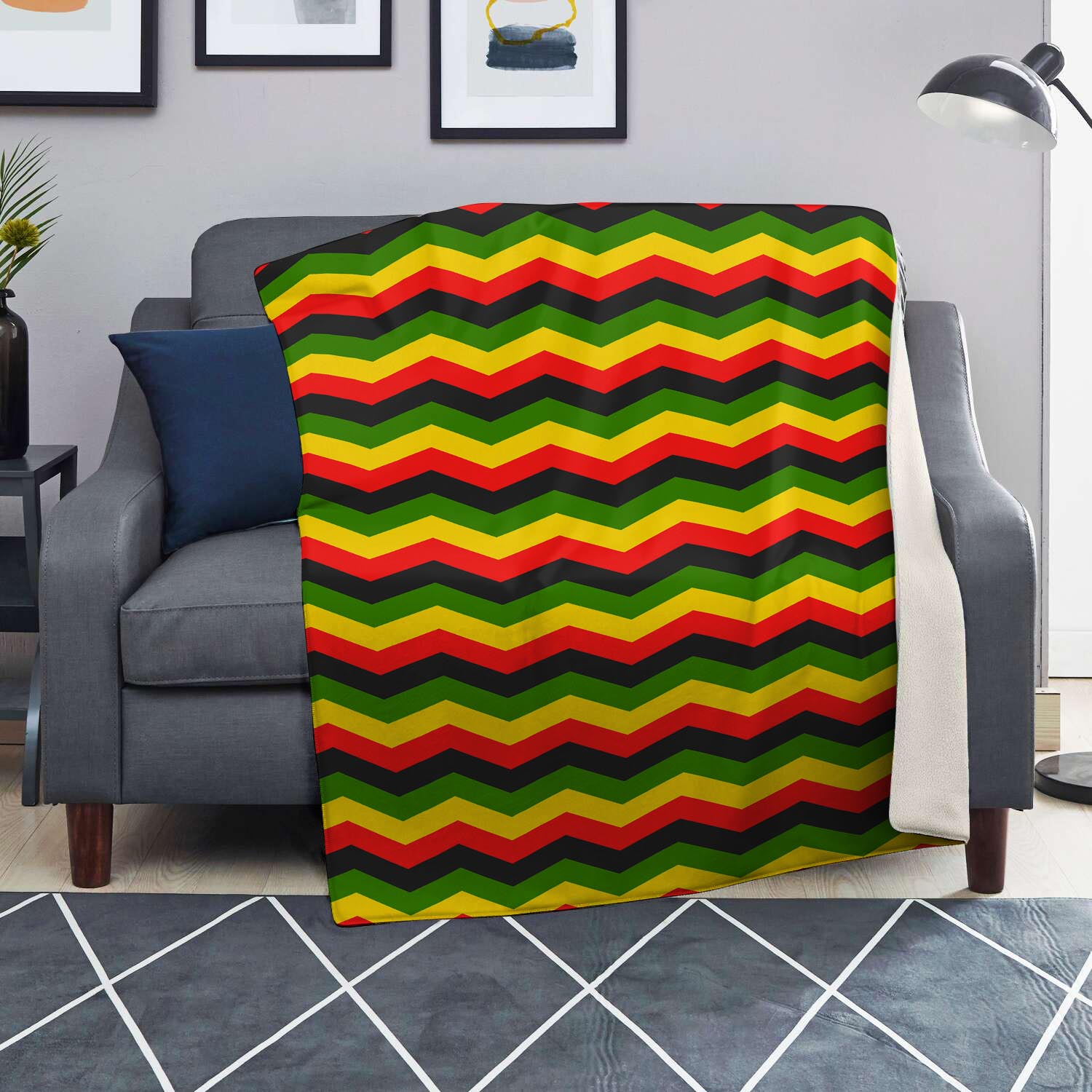 Jamaica Reggae Rasta Blanket-grizzshop