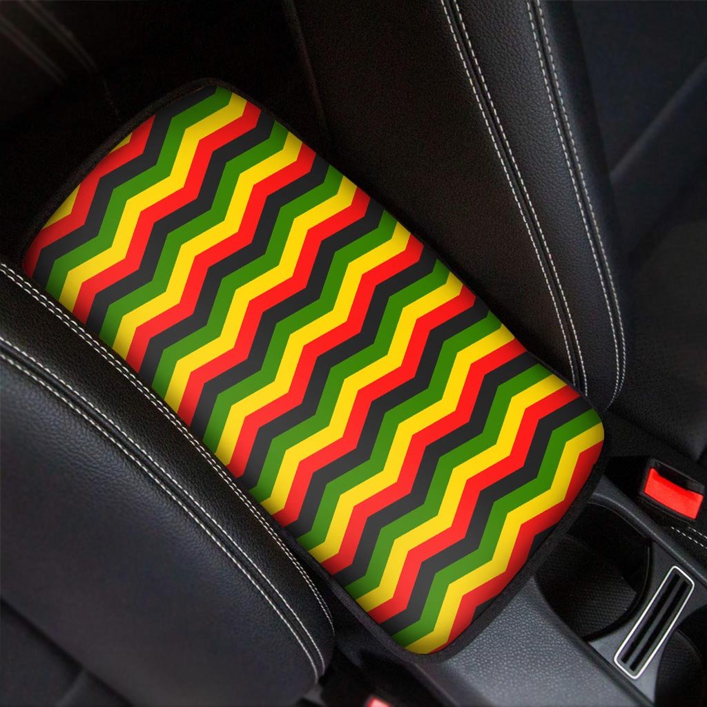 Jamaica Reggae Rasta Car Console Cover-grizzshop