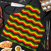 Jamaica Reggae Rasta Men's Apron-grizzshop