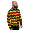 Jamaica Reggae Rasta Men's Bomber Jacket-grizzshop