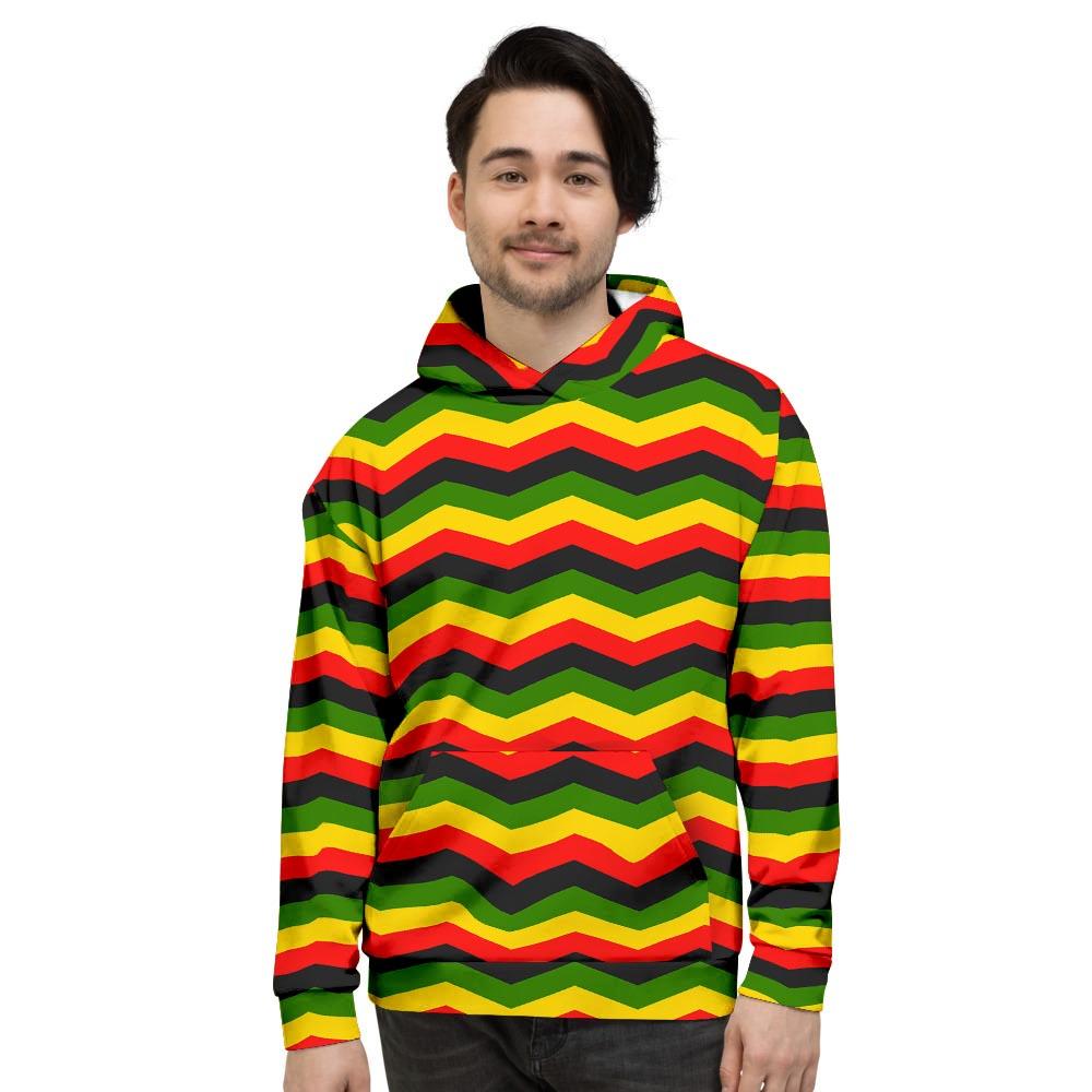 Jamaica Reggae Rasta Men's Hoodie-grizzshop