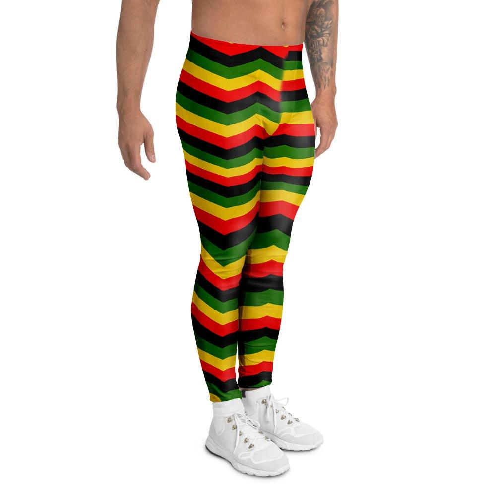 Jamaica Reggae Rasta Men's Leggings-grizzshop