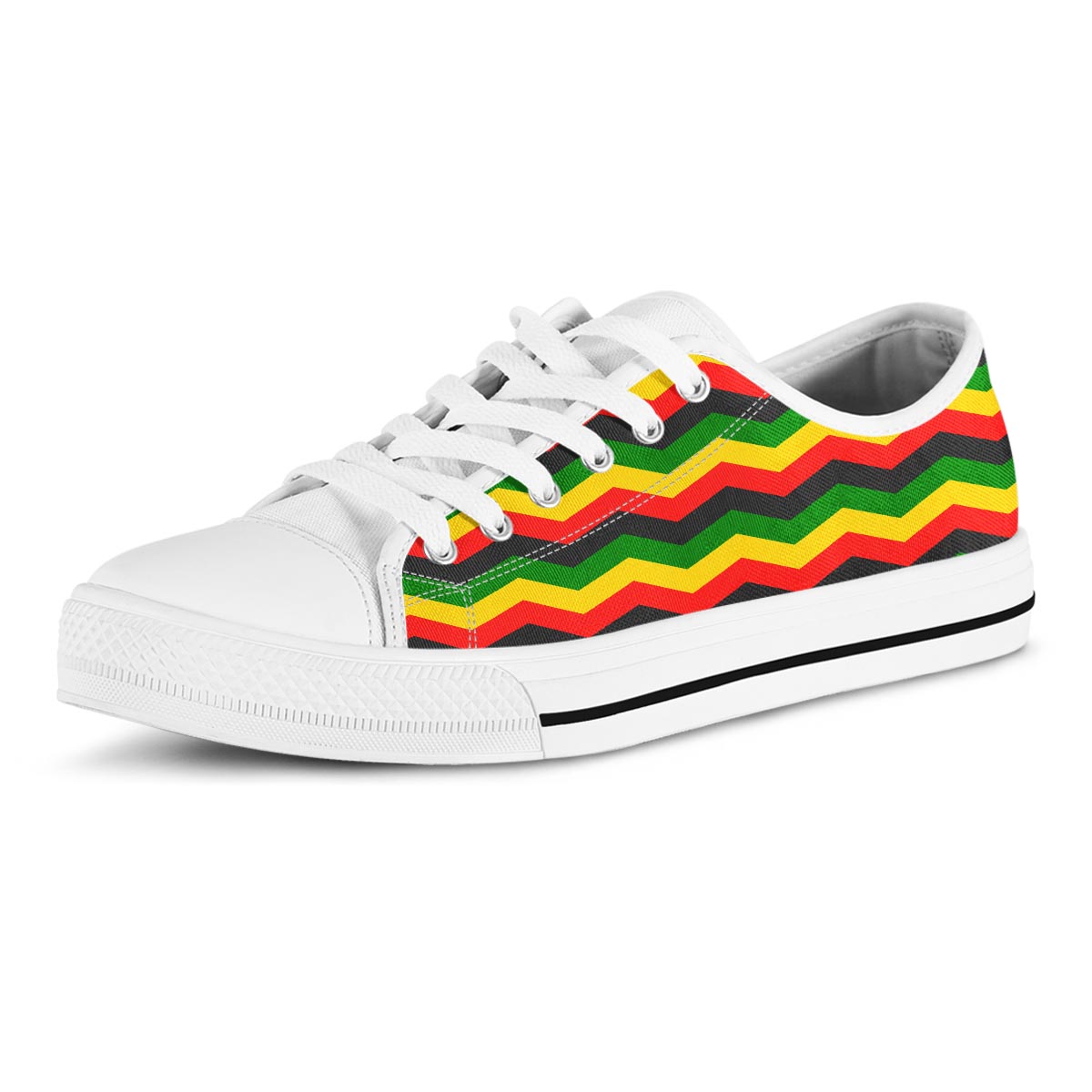 Jamaica Reggae Rasta Men's Low Top Shoes-grizzshop