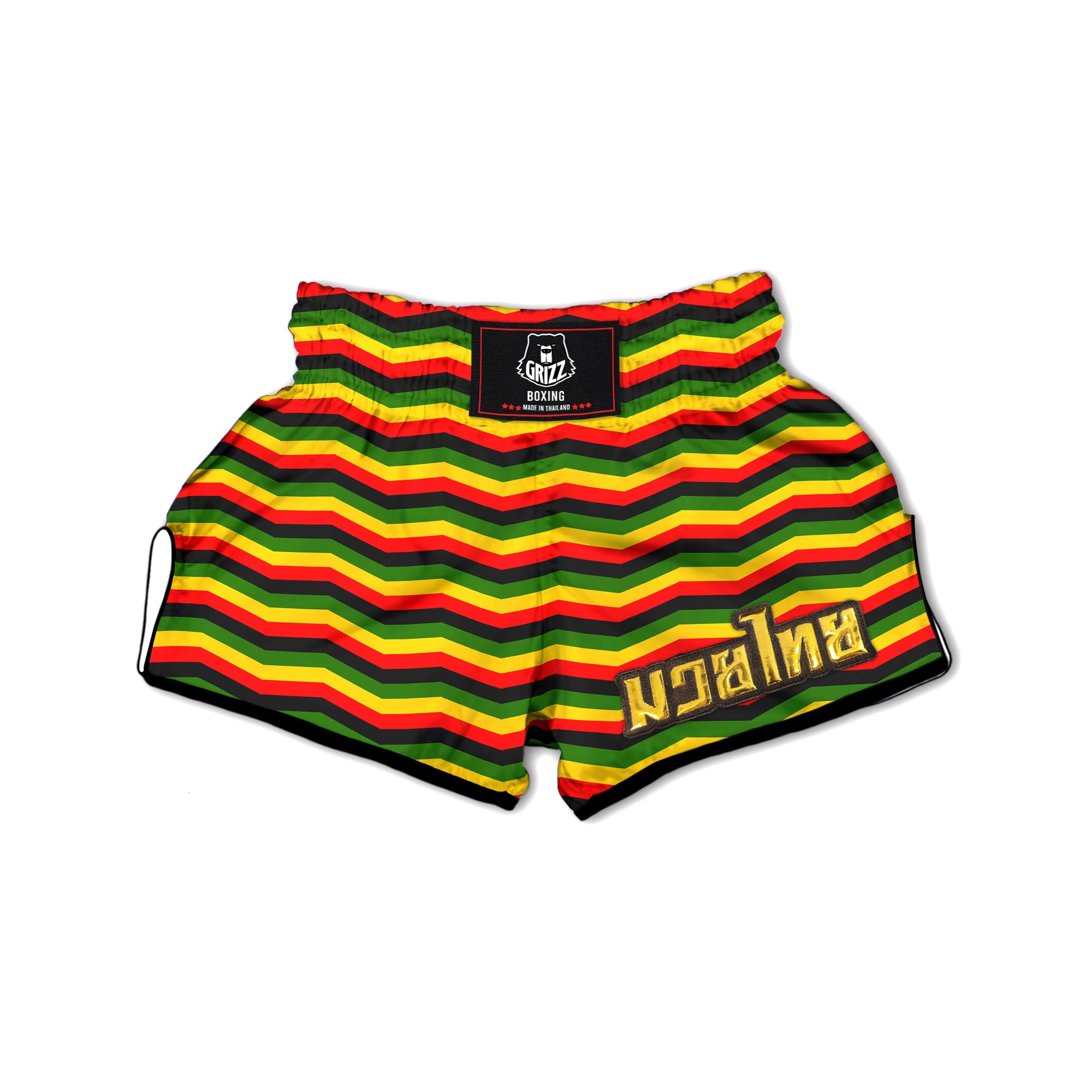 Jamaica Reggae Rasta Muay Thai Boxing Shorts-grizzshop