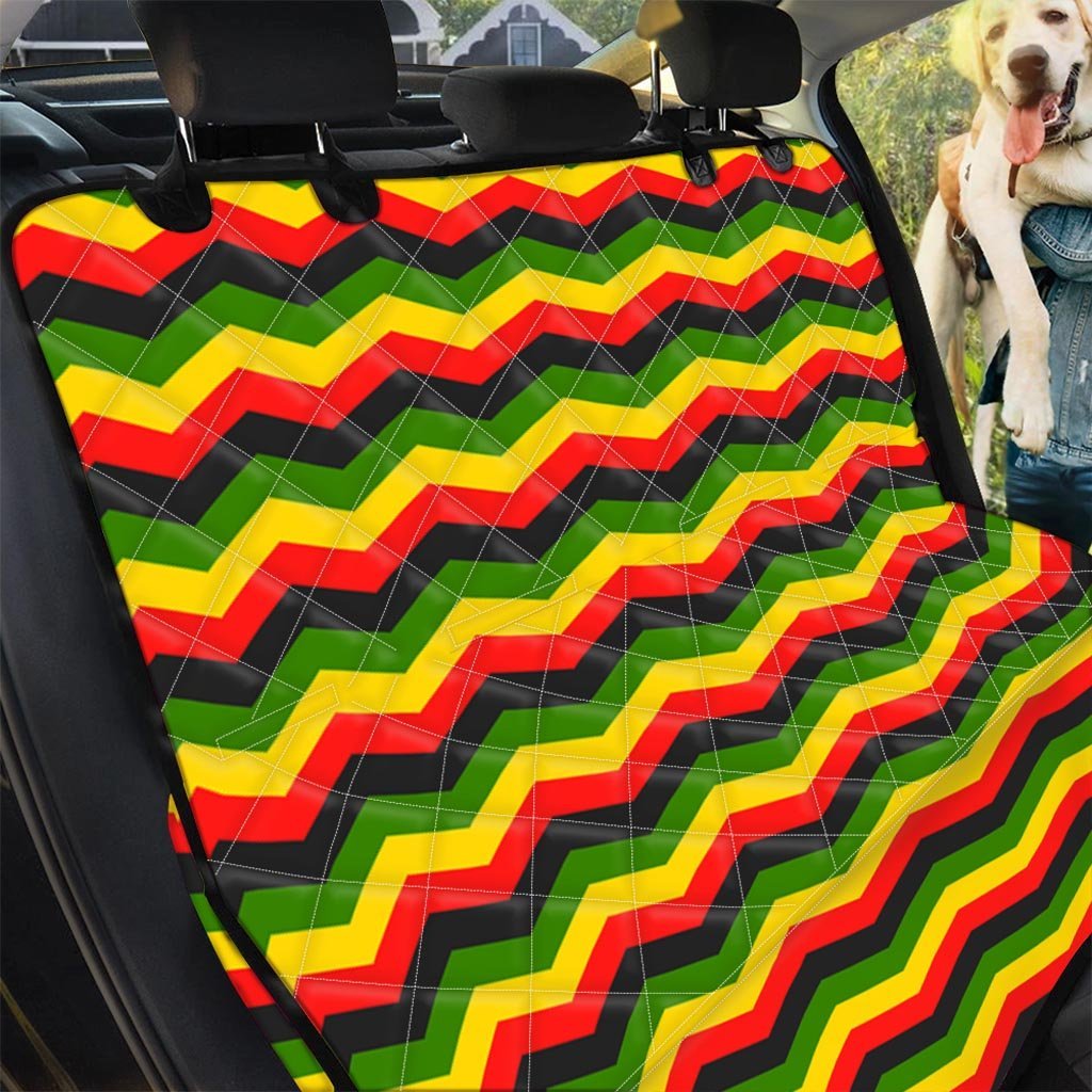 Jamaica Reggae Rasta Pet Car Seat Cover-grizzshop