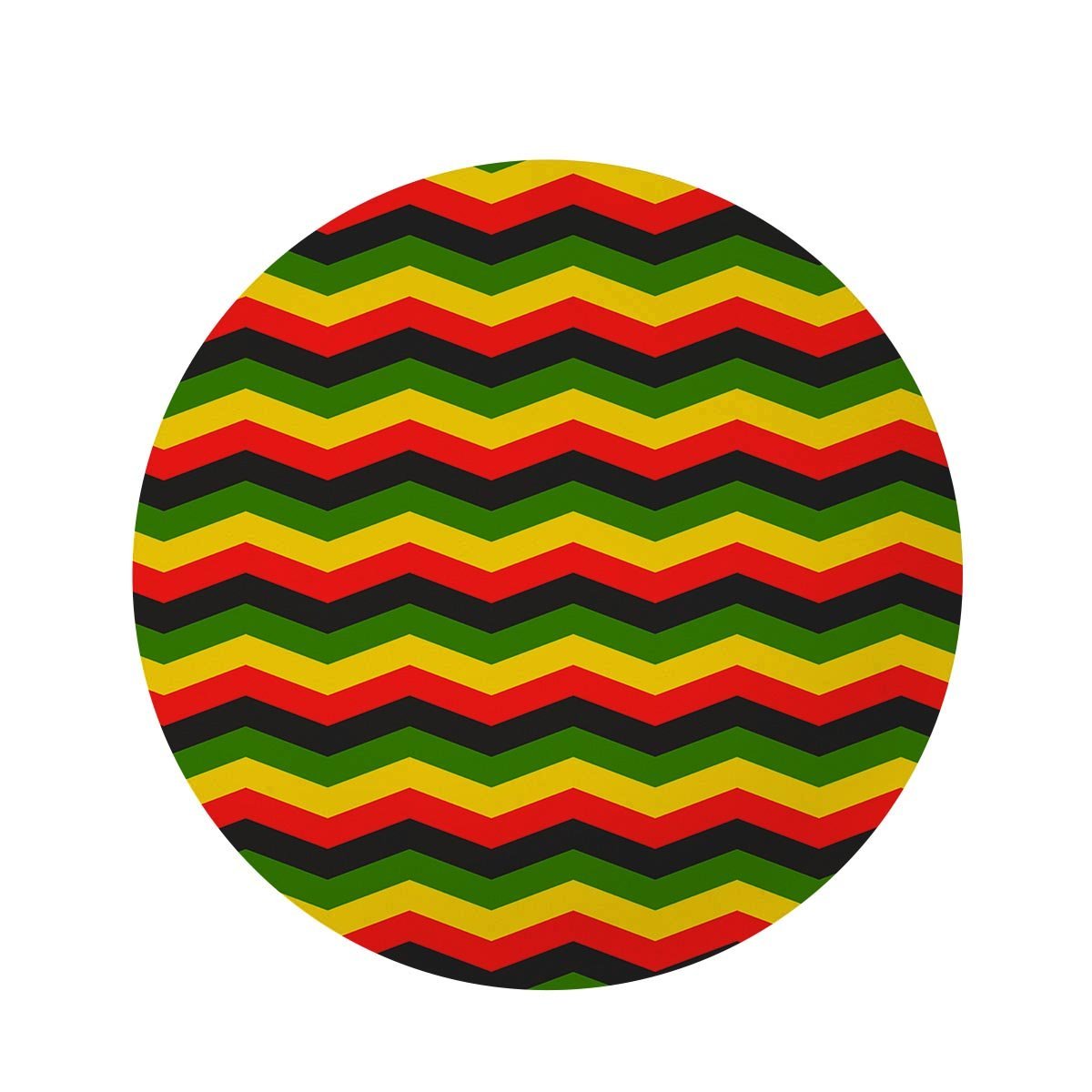 Jamaica Reggae Rasta Round Rug-grizzshop