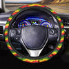 Jamaica Reggae Rasta Steering Wheel Cover-grizzshop