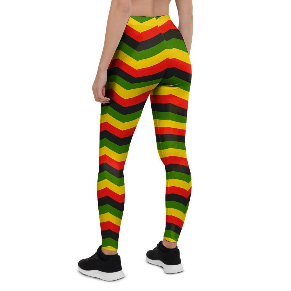 Jamaica Reggae Rasta Women's Leggings-grizzshop