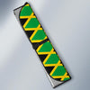 Jamaican Flag Pattern Print Car Sun Shade-grizzshop