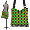 Jamaican Flag Pattern Print Crossbody bags-grizzshop