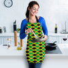 Jamaican Flag Pattern Print Women's Apron-grizzshop