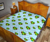 Jamaican Heart Pattern Print Quilt-grizzshop