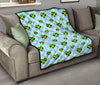 Jamaican Heart Pattern Print Quilt-grizzshop