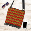 Jamaican Pattern Print Crossbody bags-grizzshop