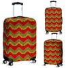 Jamaican Pattern Print Luggage Cover Protector-grizzshop