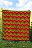 Jamaican Pattern Print Quilt-grizzshop