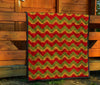 Jamaican Pattern Print Quilt-grizzshop