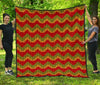 Jamaican Pattern Print Quilt-grizzshop