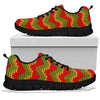 Jamaican Pattern Print Sneaker Shoes For Men Women-grizzshop