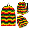 Jamaican Print Pattern Backpack-grizzshop