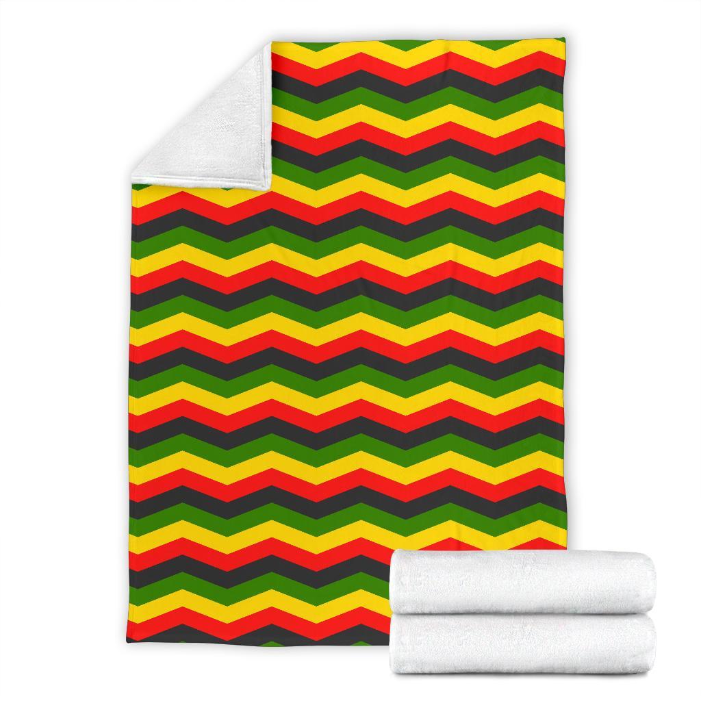 Jamaican Print Pattern Blanket-grizzshop