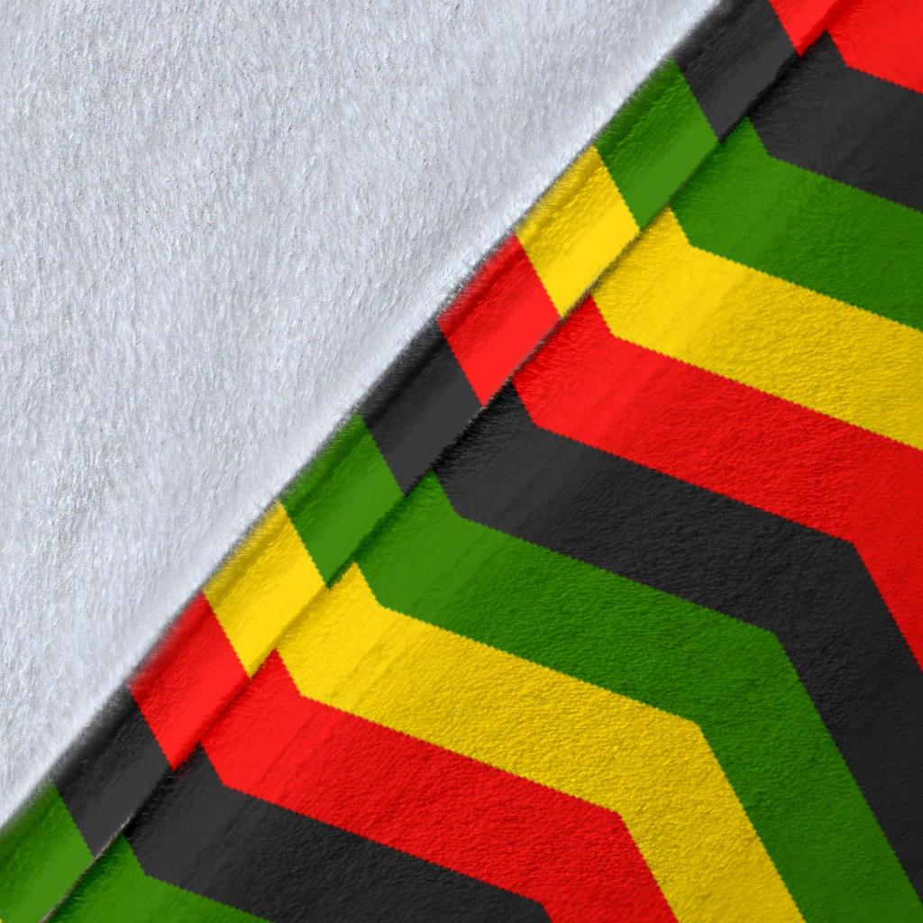 Jamaican Print Pattern Blanket-grizzshop