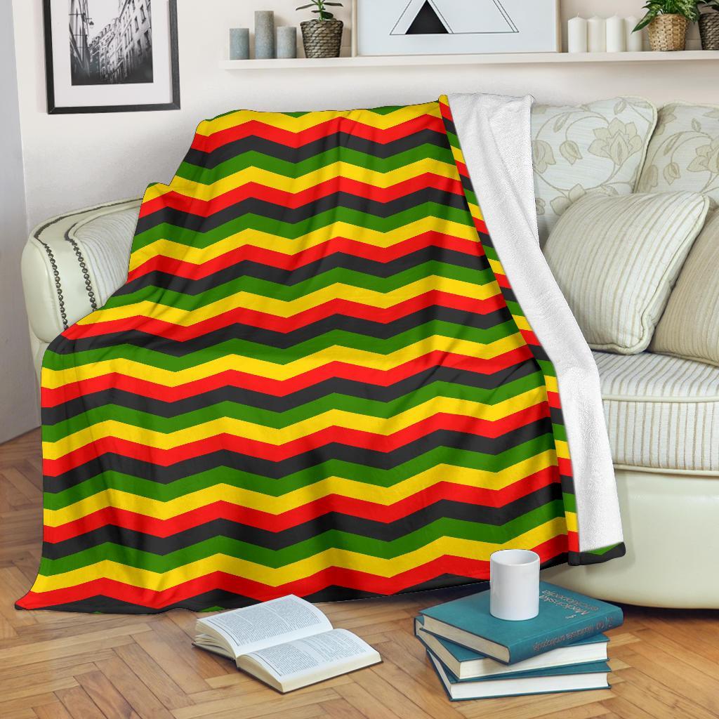 Jamaican Print Pattern Blanket-grizzshop