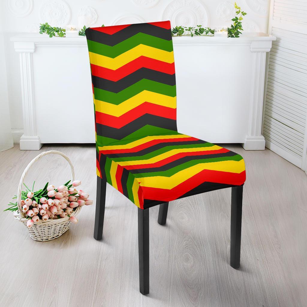 Jamaican Print Pattern Chair Cover-grizzshop