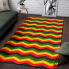 Jamaican Print Pattern Floor Mat-grizzshop