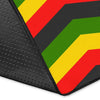 Jamaican Print Pattern Floor Mat-grizzshop