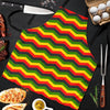 Jamaican Print Pattern Men's Apron-grizzshop