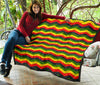 Jamaican Print Pattern Quilt-grizzshop