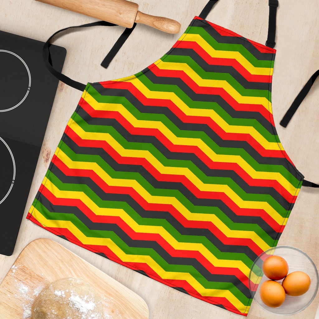Jamaican Print Pattern Women's Apron-grizzshop