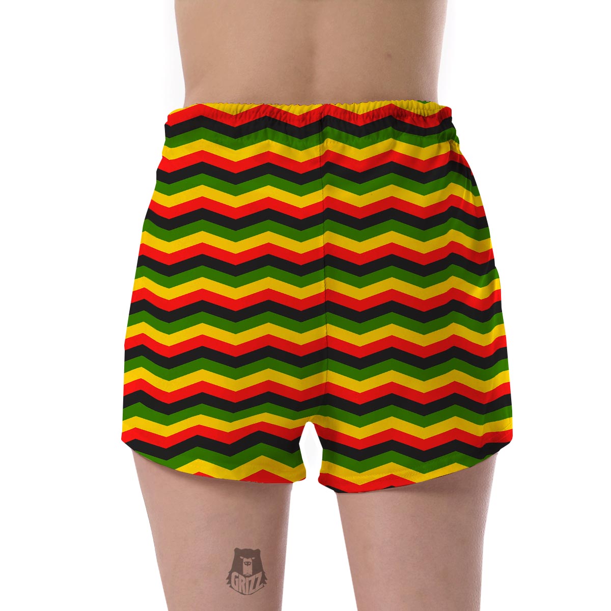 Jamaican Print Pattern Women's Shorts-grizzshop
