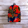 Janpanese Dragon Print Backpack-grizzshop