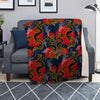 Janpanese Dragon Print Blanket-grizzshop