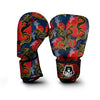 Janpanese Dragon Print Boxing Gloves-grizzshop