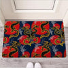 Janpanese Dragon Print Door Mat-grizzshop